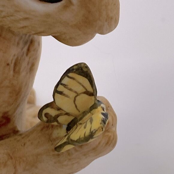 Vintage Egg Cups And Hand Paintedted Ceramic Bunny Rabbit Easter Set - Picture 7 of 14